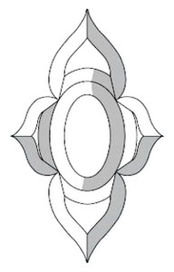 Bevel-cluster 5-teilig